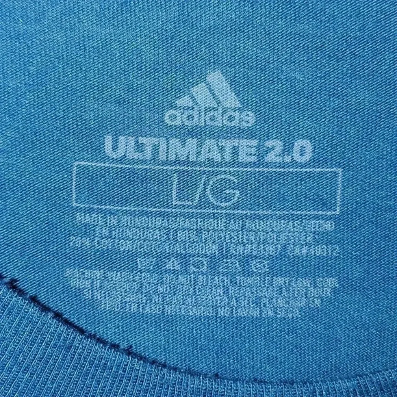 Adidas Ultimate2.0 International Only the Best for the Athlete Shirt Size Large - Picture 5 of 6